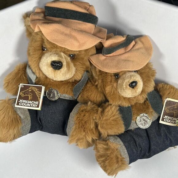 Jordache Other - Vintage 1981 Jordache Jeans | Jordy Plush Bear Promotion 12” & 10”